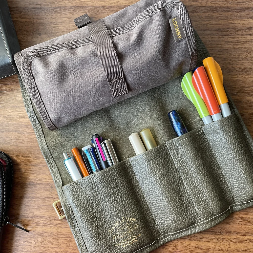 Pen Roll vs. Pen Case Why Consider One Over The Other? — The Gentleman