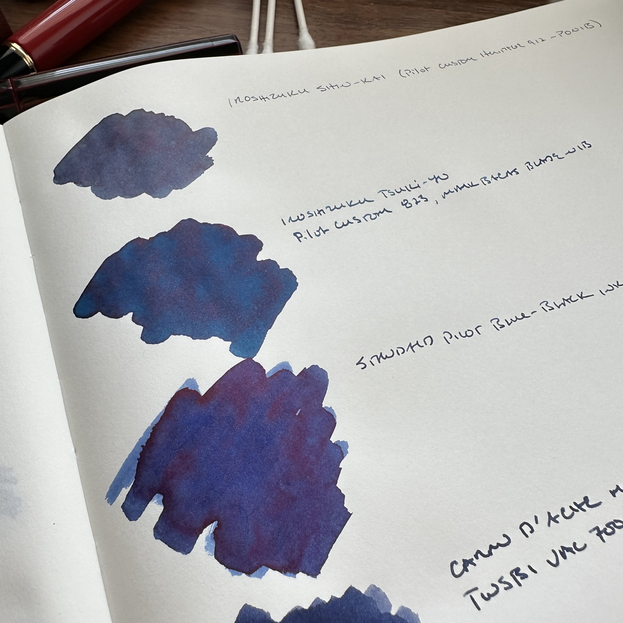 Mini Collections, Part V: All The Blue Inks (Including Blues, Blue-Blacks,  Teals, and Turquoise) — The Gentleman Stationer