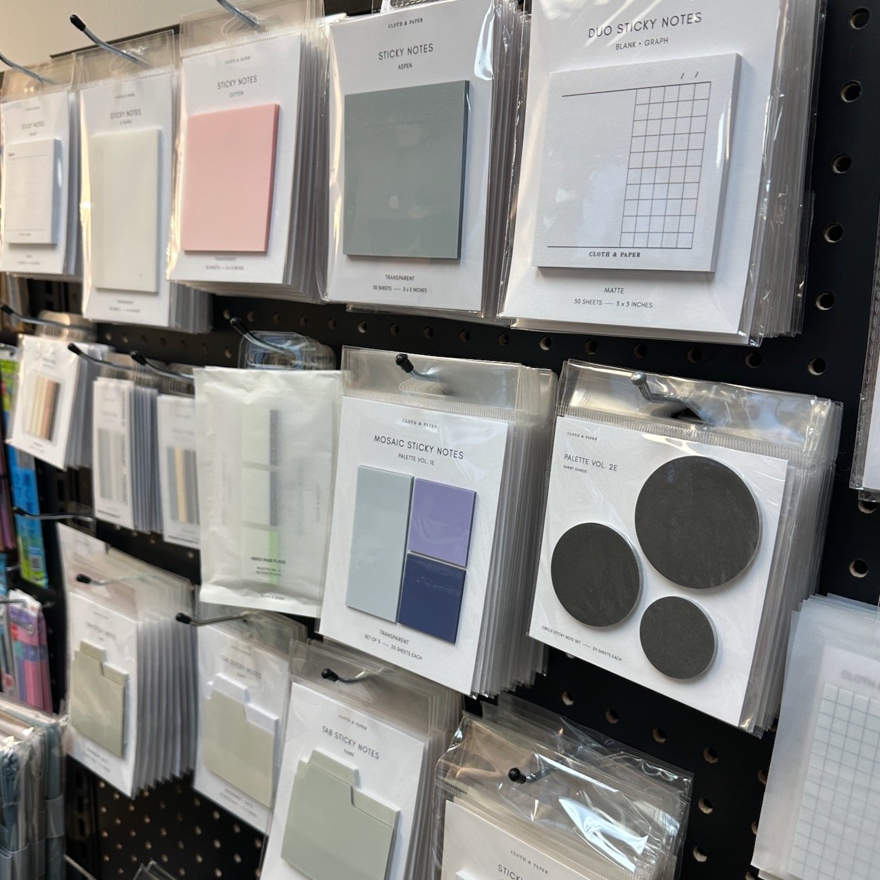 Cloth & Paper Sticky Notes