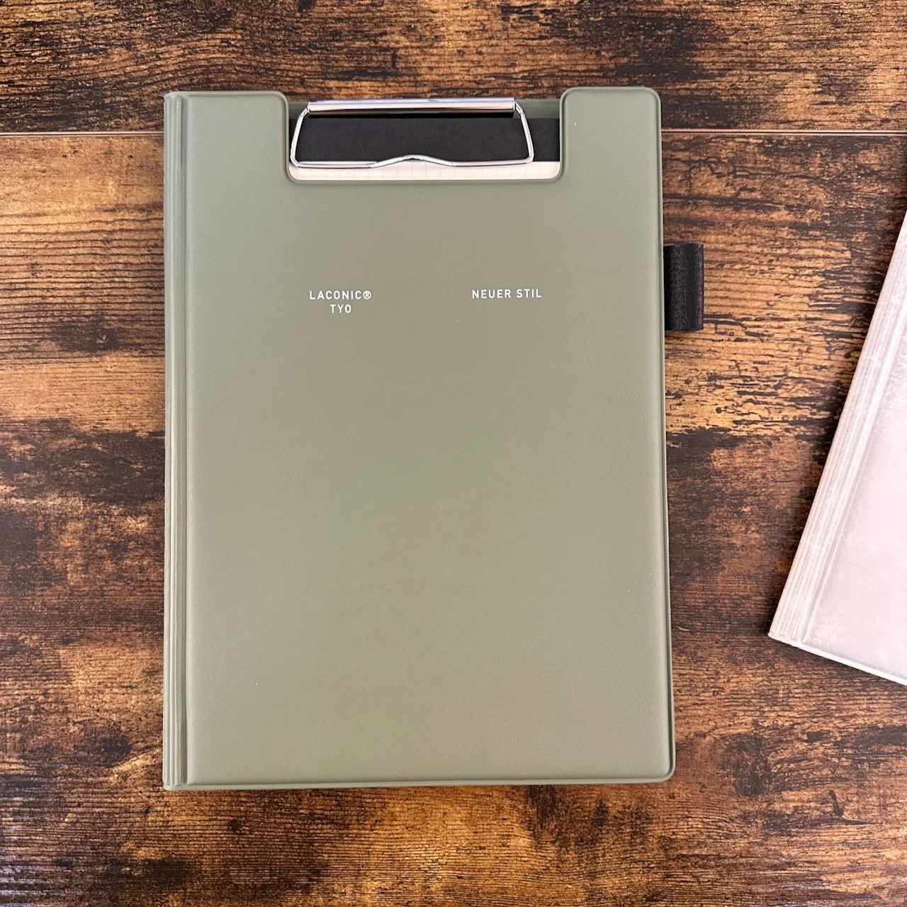 Laconic Field Pad A5 Portfolio Olive