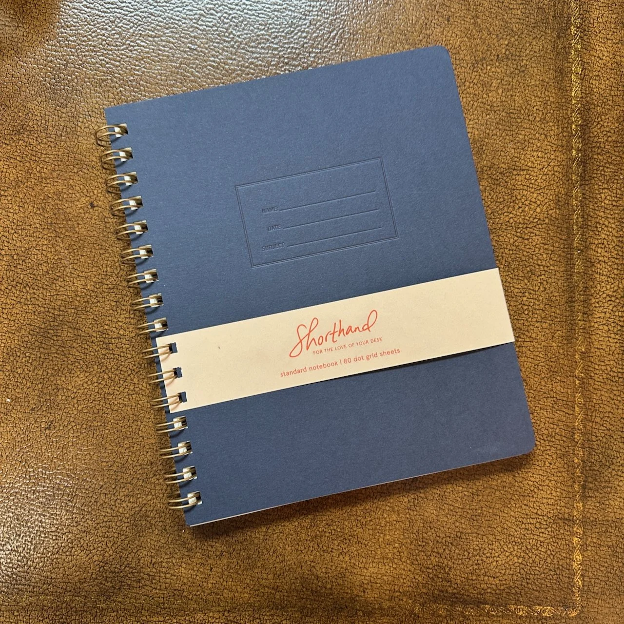 Shorthand Press Standard Notebook Midnight
