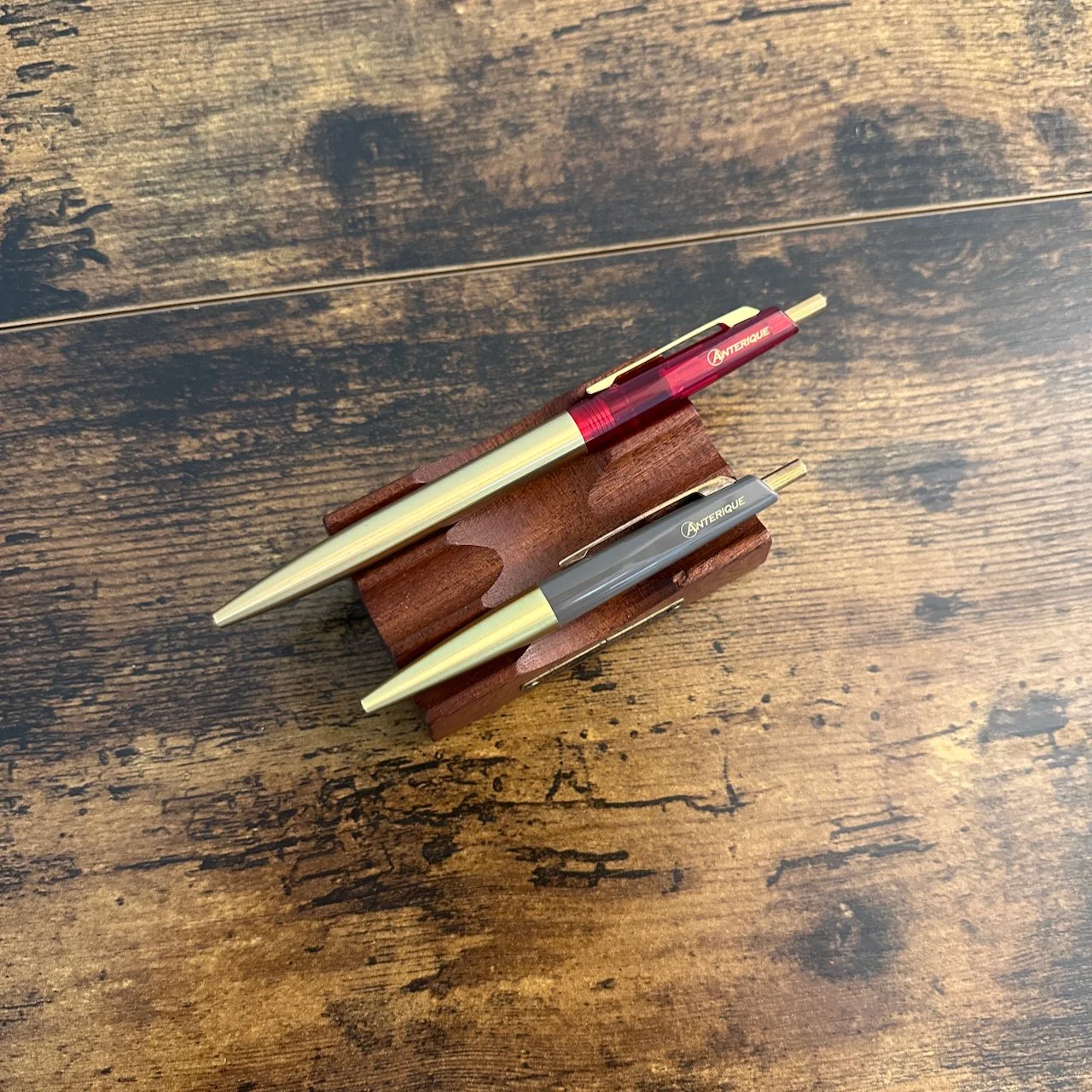 Anterique Miniature Brass Ballpoint Compared vs. Standard