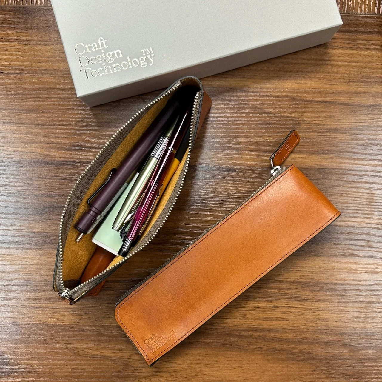 Craft Design Technology Leather Pen Case