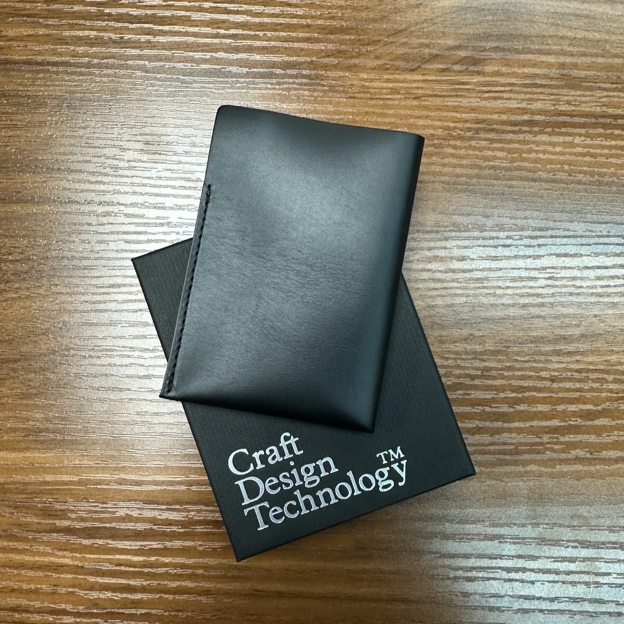 Craft Design Technology Leather Card Case (Black)