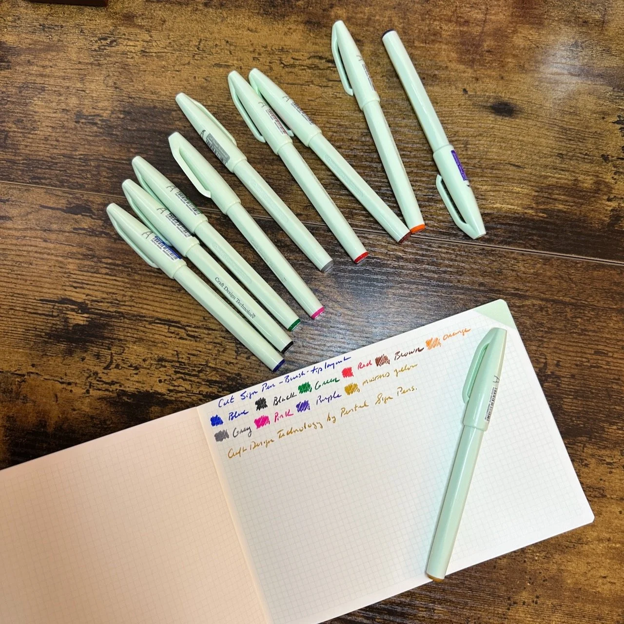 Pentel Sign Pen Craft Design Technology