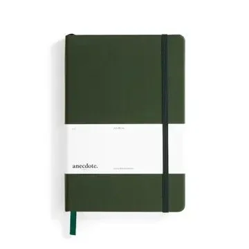 Anecdote Dotted Notebook Evergreen