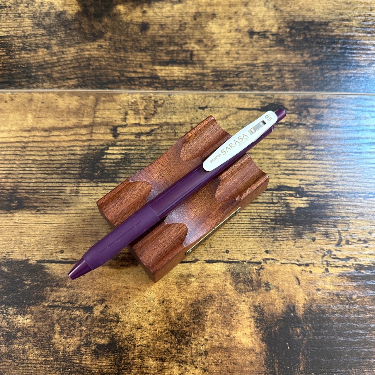 Zebra Sarasa Clip Gel Pen .5mm Bordeaux Purple