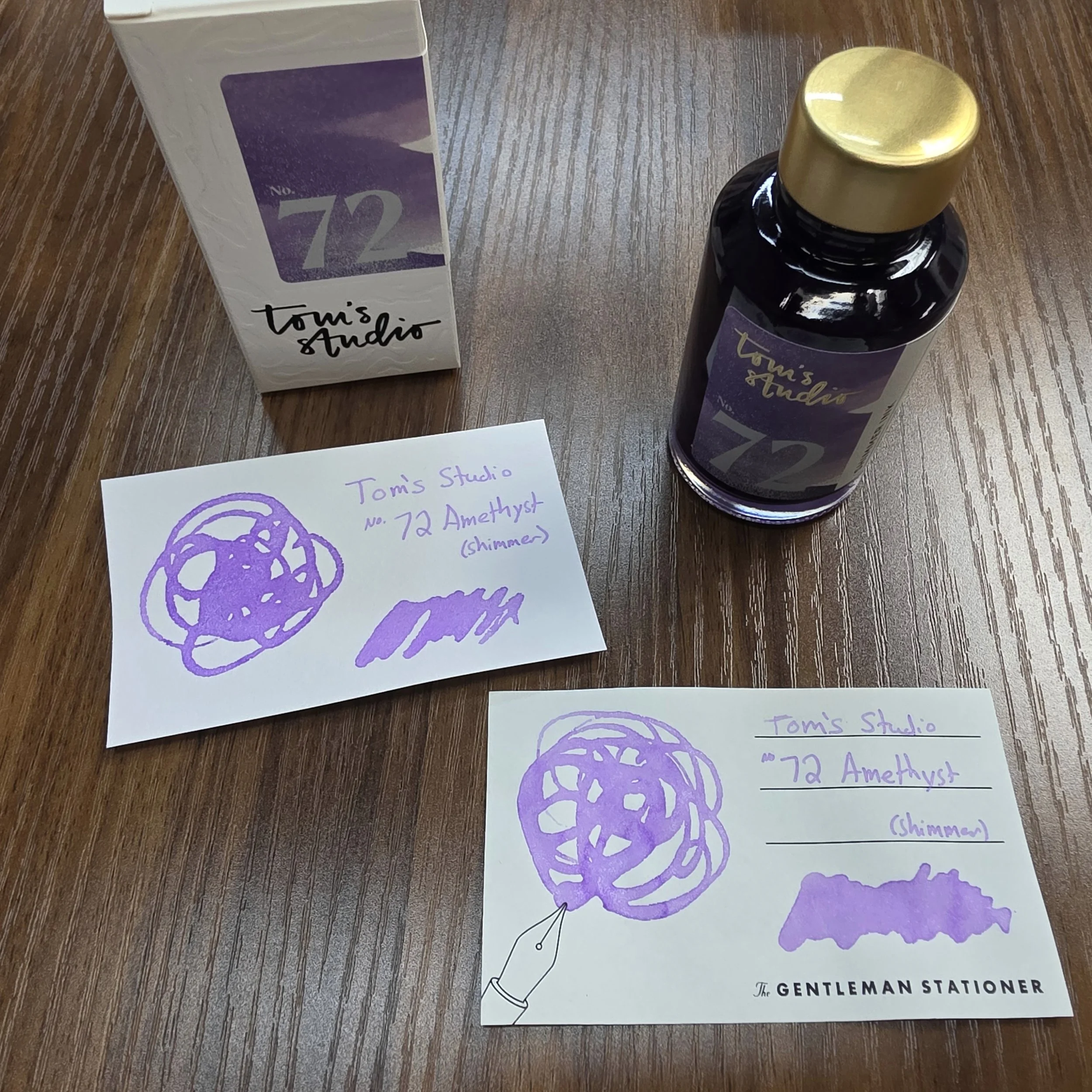 Tom's Studio Shimmer Ink No. 72 Amethyst