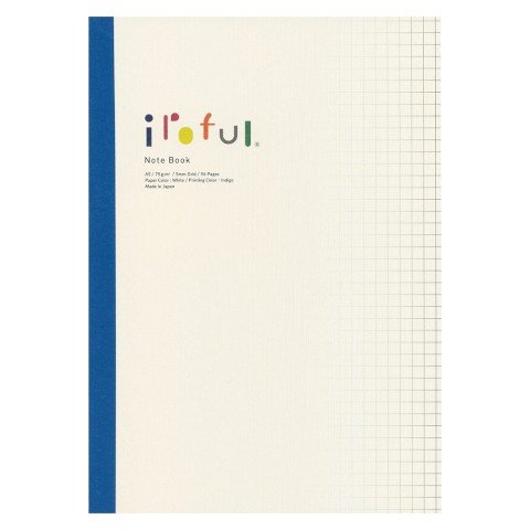 Sakae TP Iroful Notebooks .5mm Grid Cover