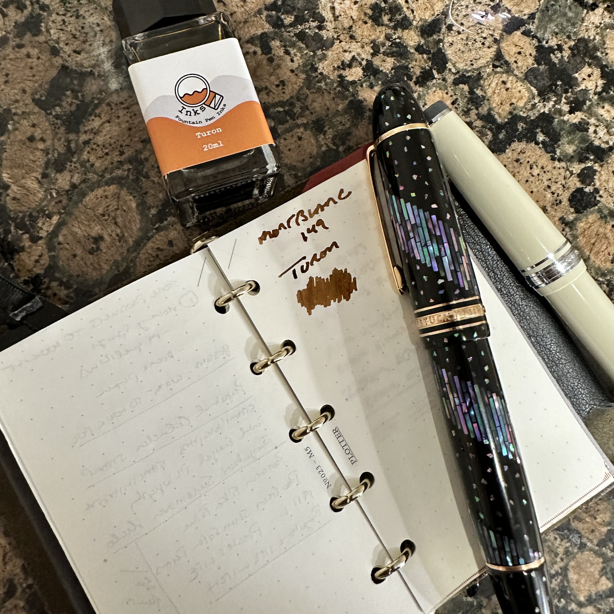 Trying to put together ideal travel setup.. Midori MD A5 grid :  r/fountainpens