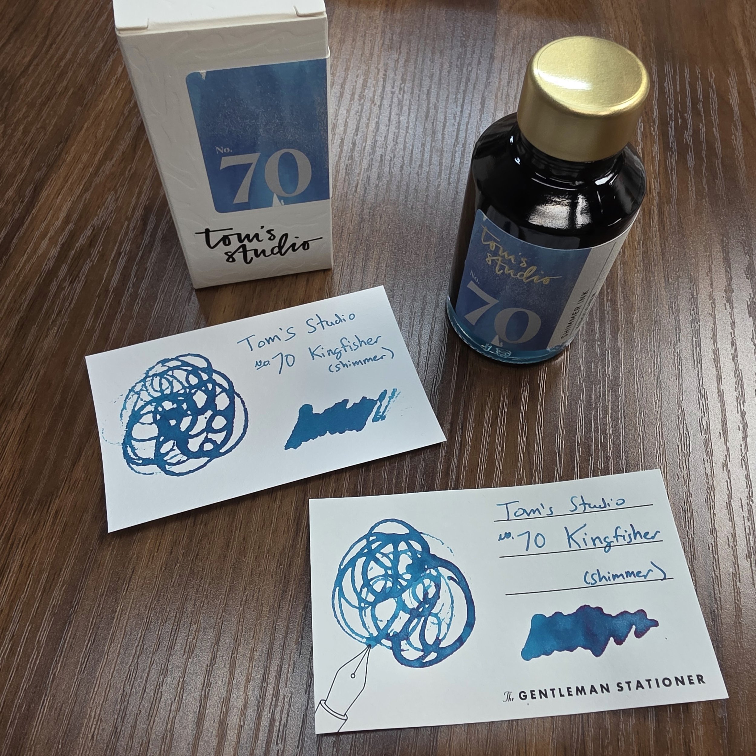 Tom's Studio Shimmer Ink No. 70 Kingfisher