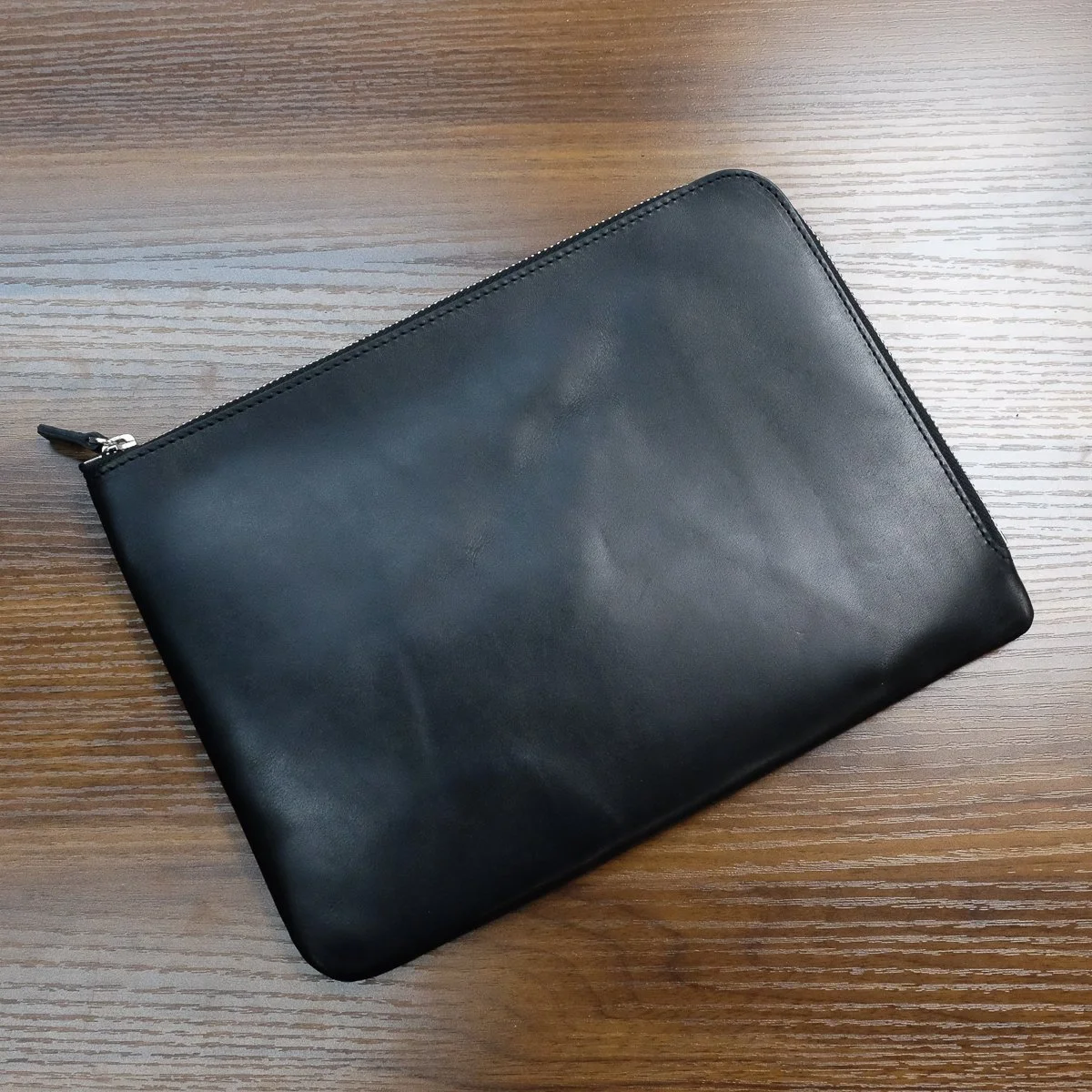 Galen Leather Bank Bag Reverse