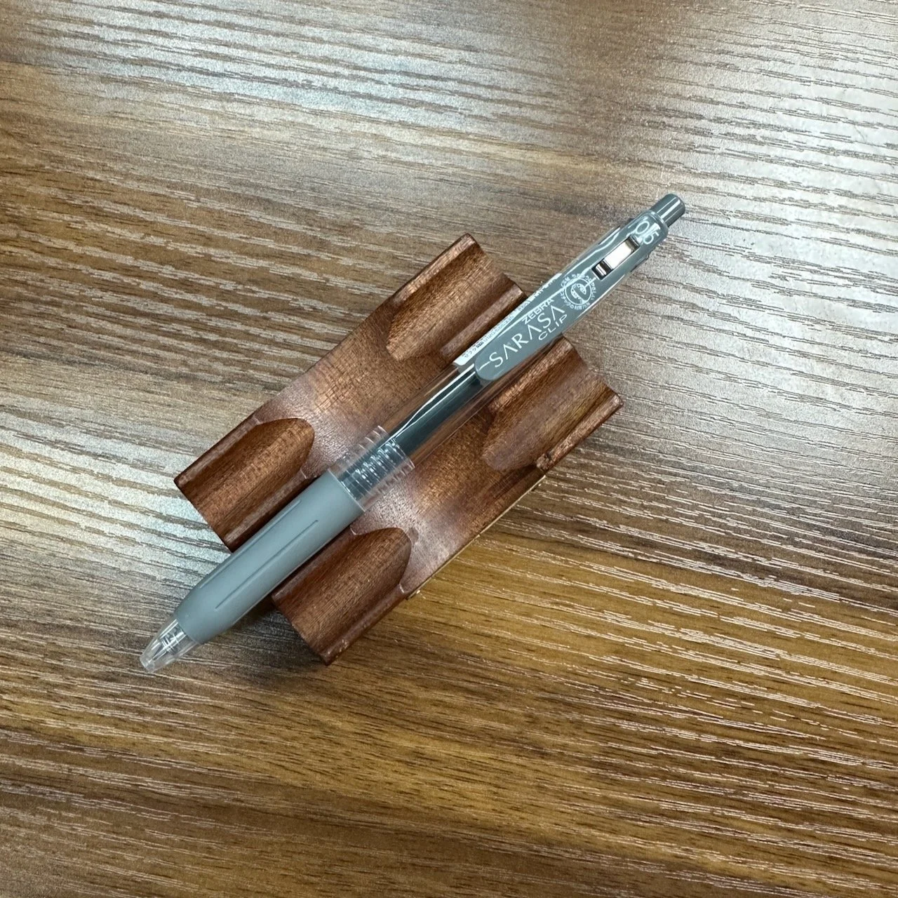 Zebra Sarasa Clip Grey