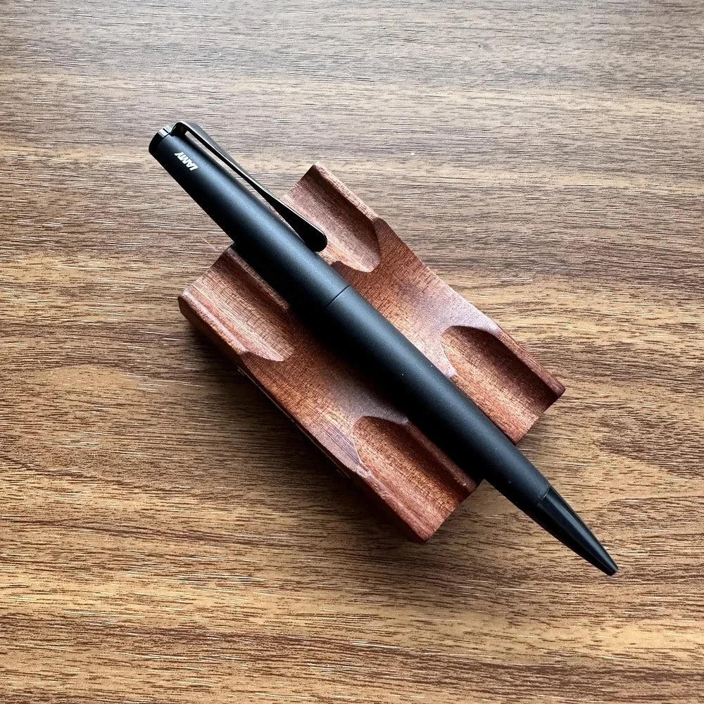 Lamy Studio LX All-Black Pens (Fountain, Rollerball, and Ballpoint