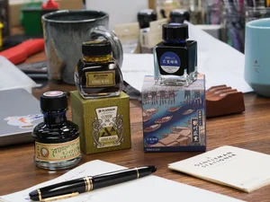 Ink Review: Montblanc JFK Navy Blue — The Gentleman Stationer
