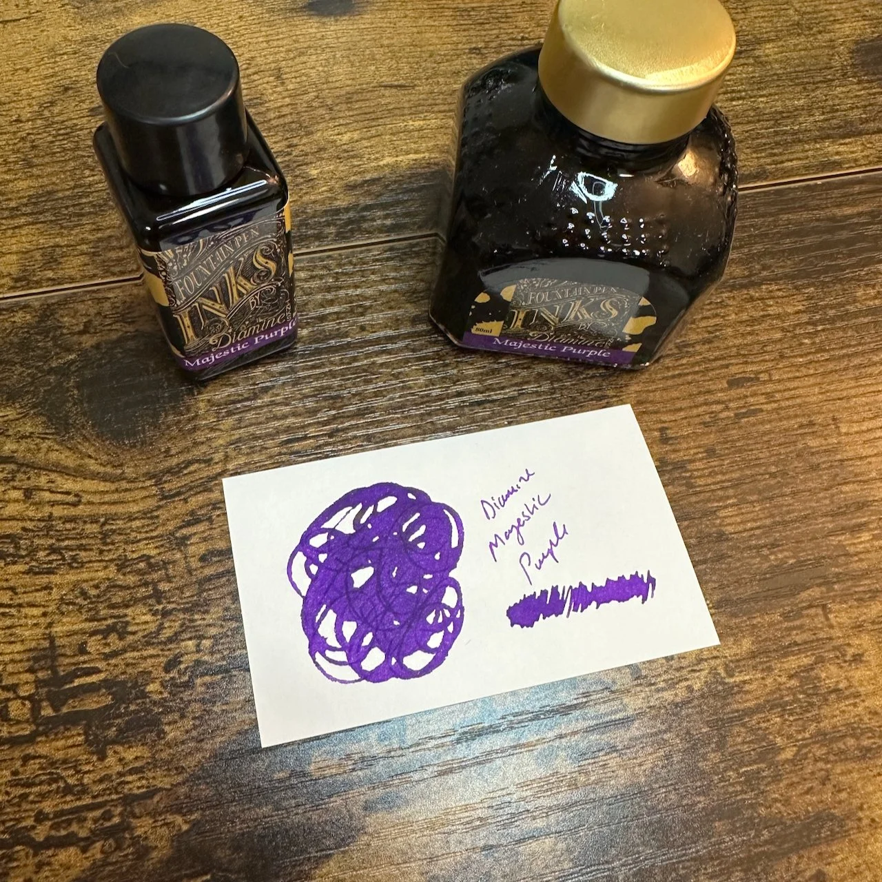 Diamine Majestic Purple Fountain Pen Ink