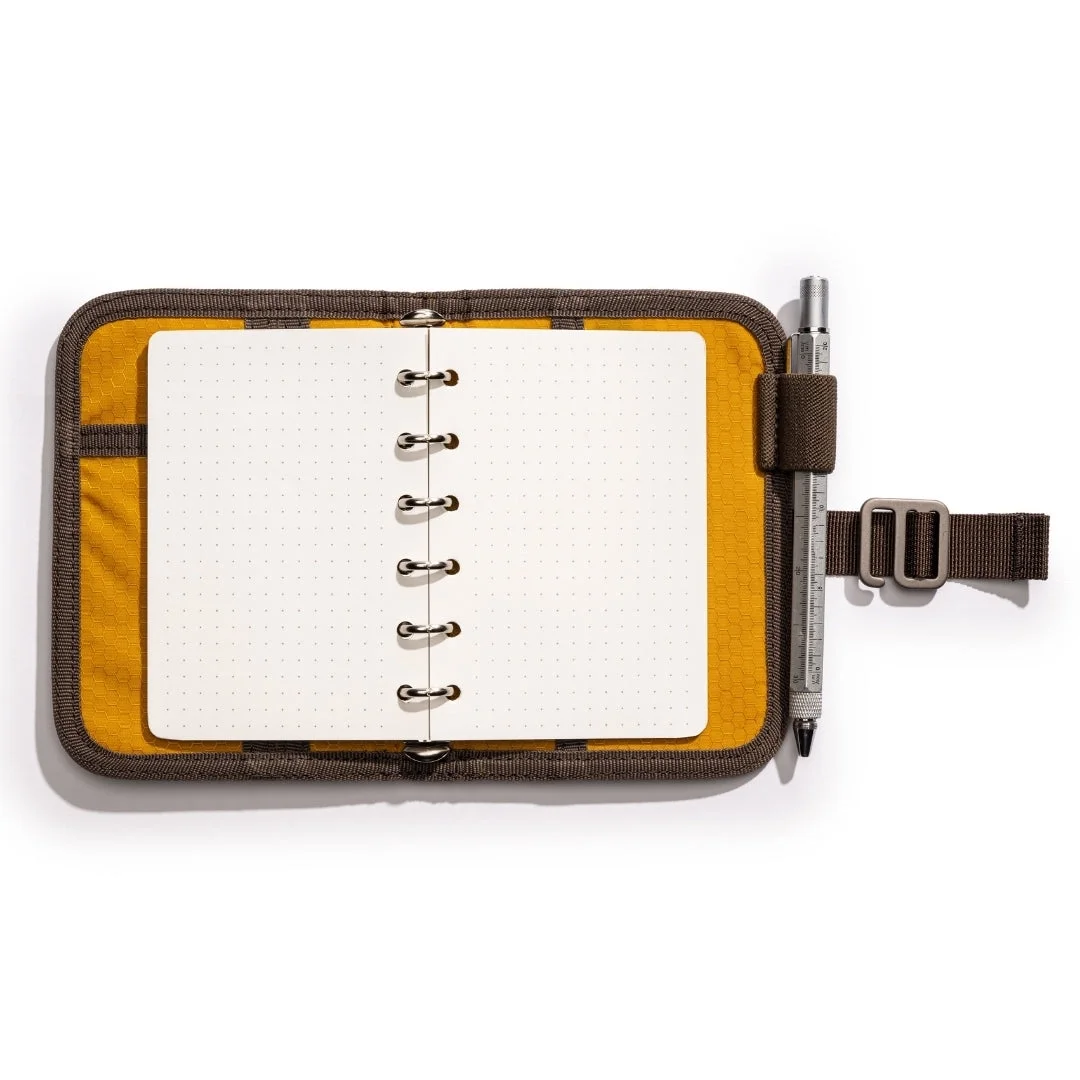 Lochby A7 Field Binder Open with closed rings