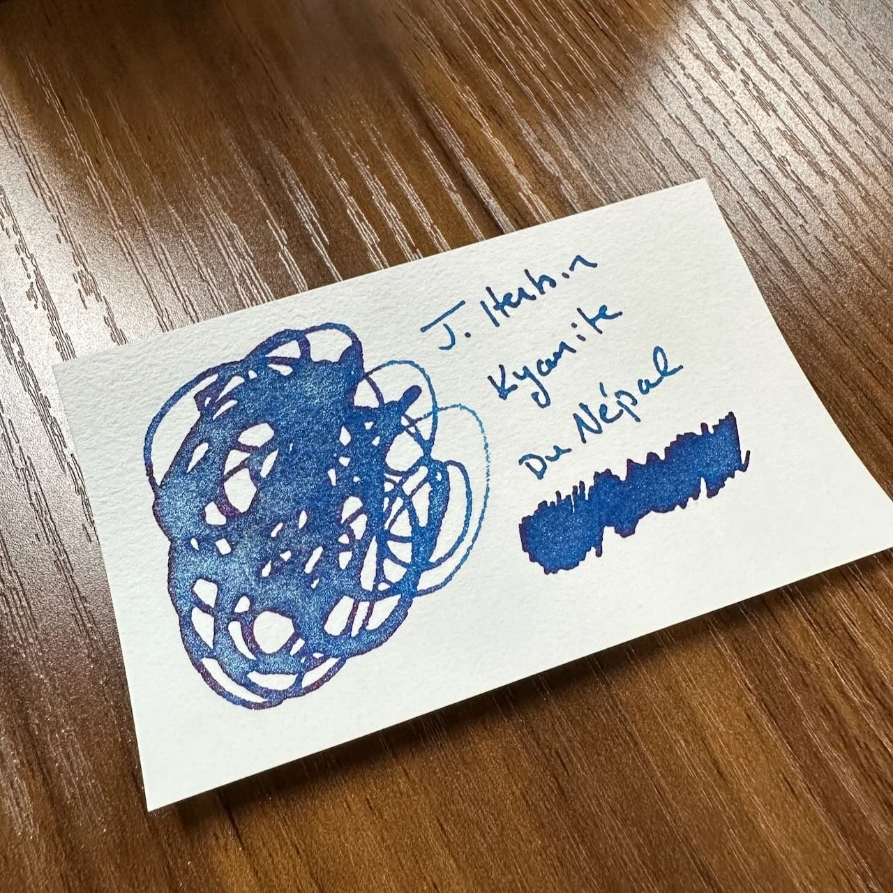 Herbin Kyanite du Népal Swatch