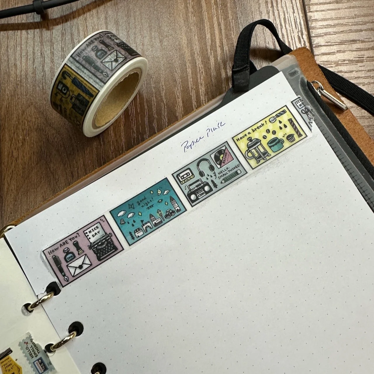 Papier Platz Washi Tape x Eric (Days)