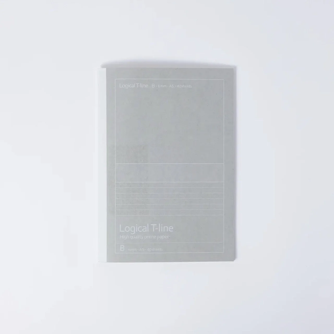 Logical T-Line Grey cover A5