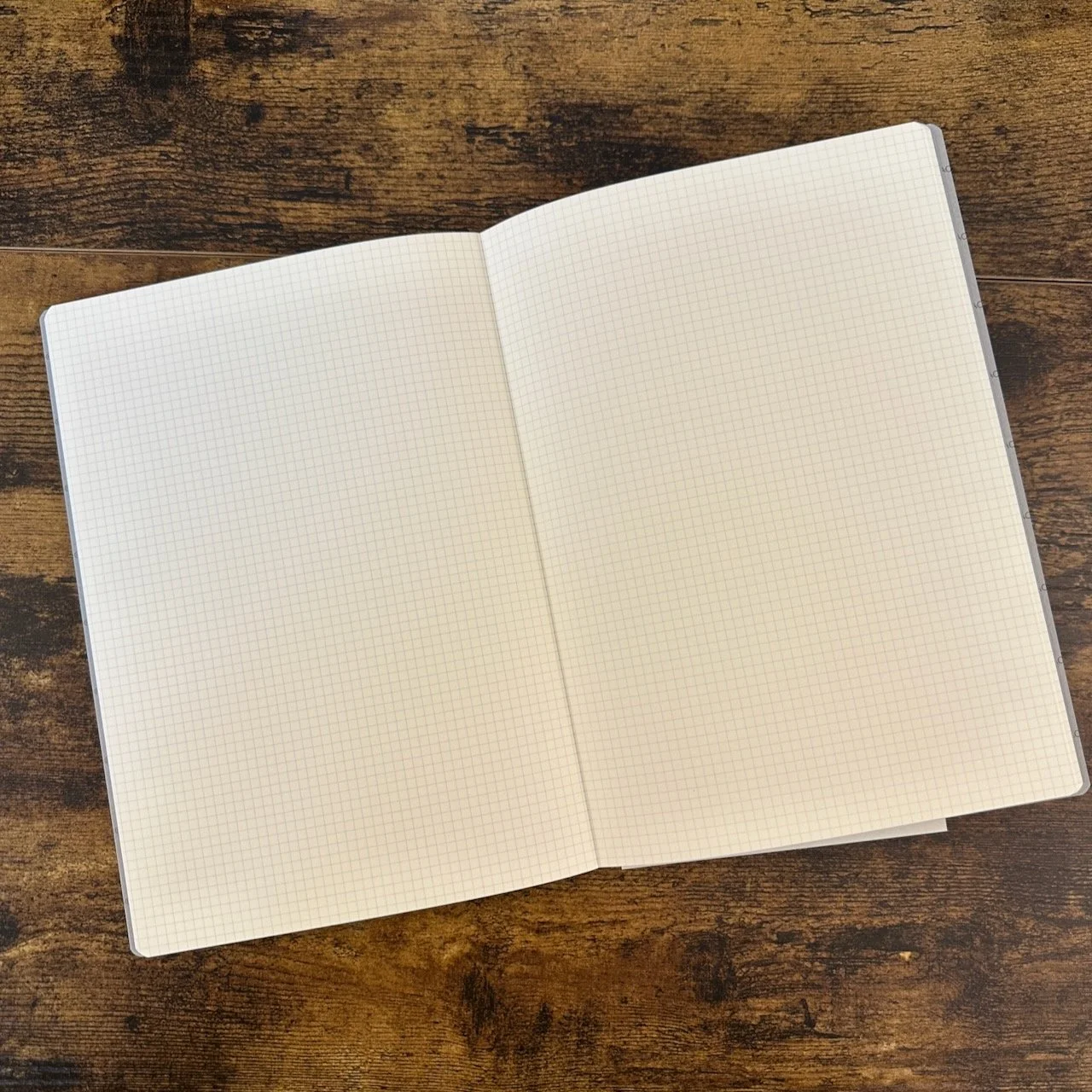 Laconic Field Pad Refill (A5 5mm Grid) (Grid Notebook Open)