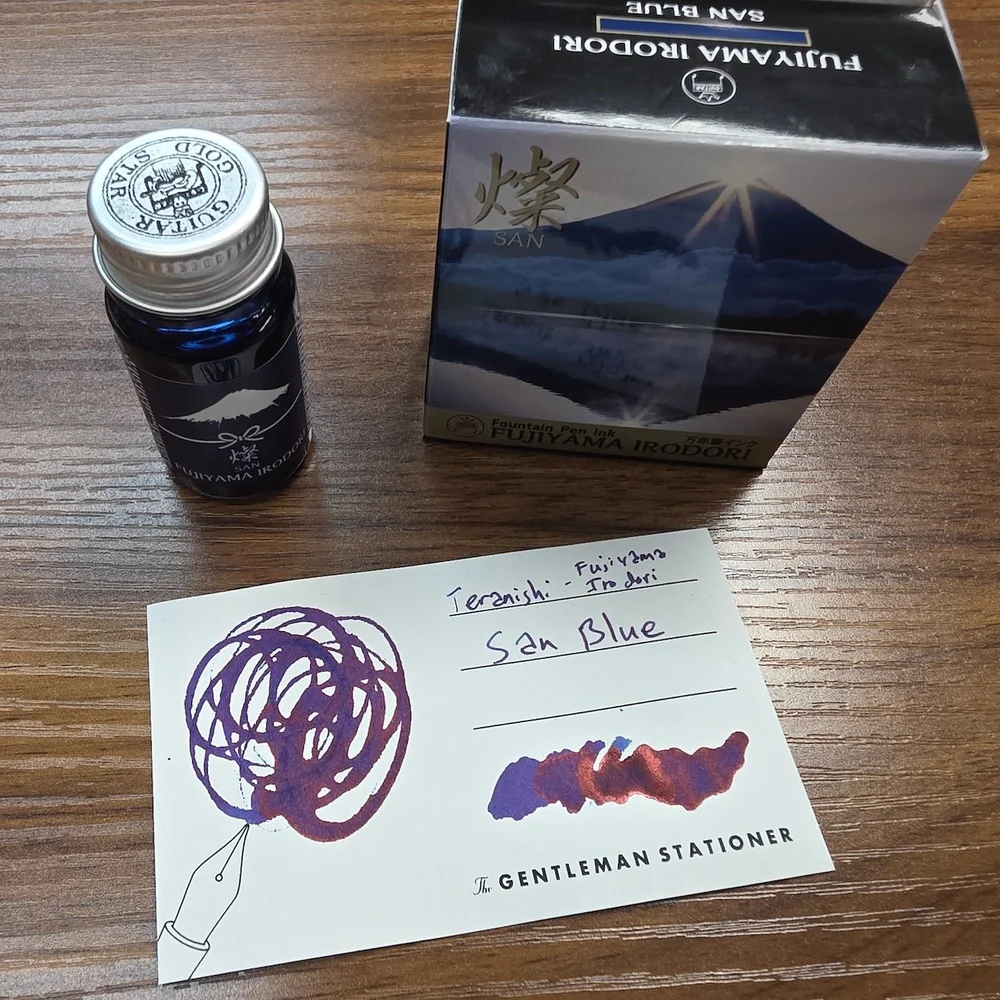 Teranishi Fujiyama Irodori Inks — The Gentleman Stationer