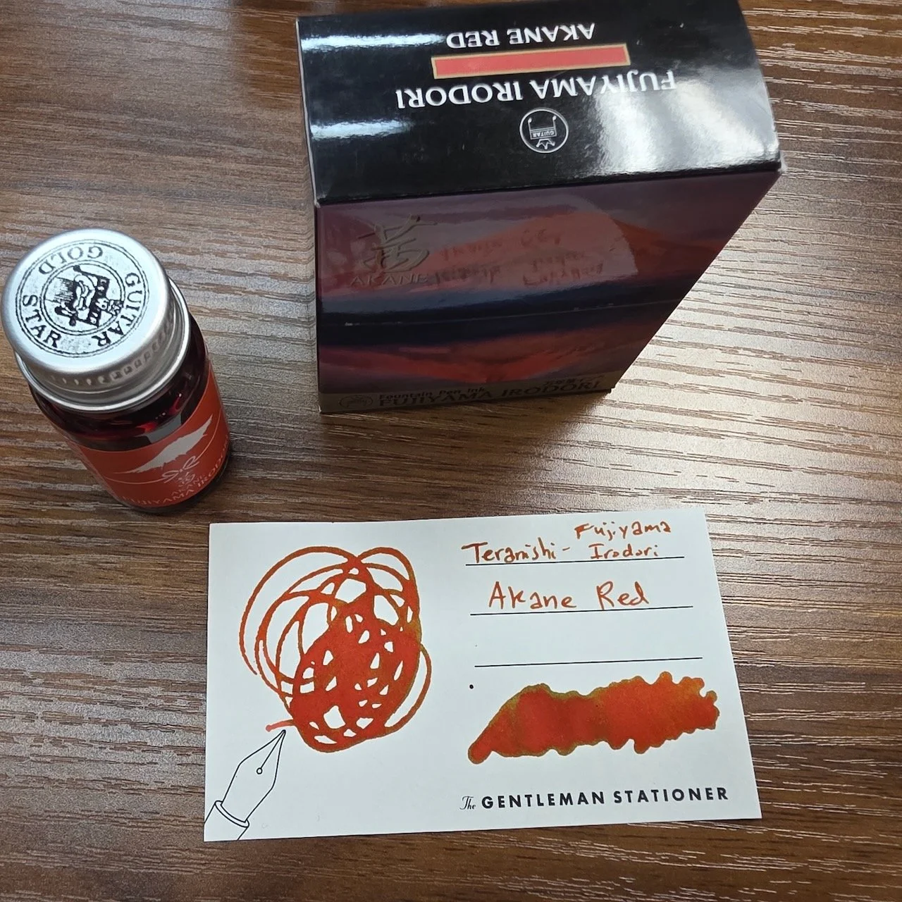 Teranishi Fujiyama Akane Red Bottle