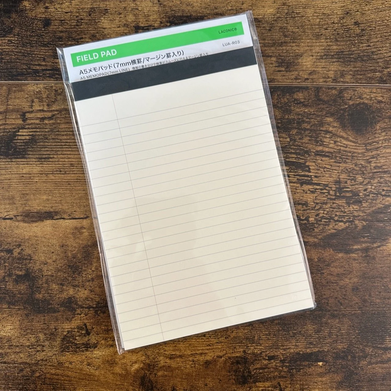 Laconic Field Pad Refill (A5 7mm Lined Pad)