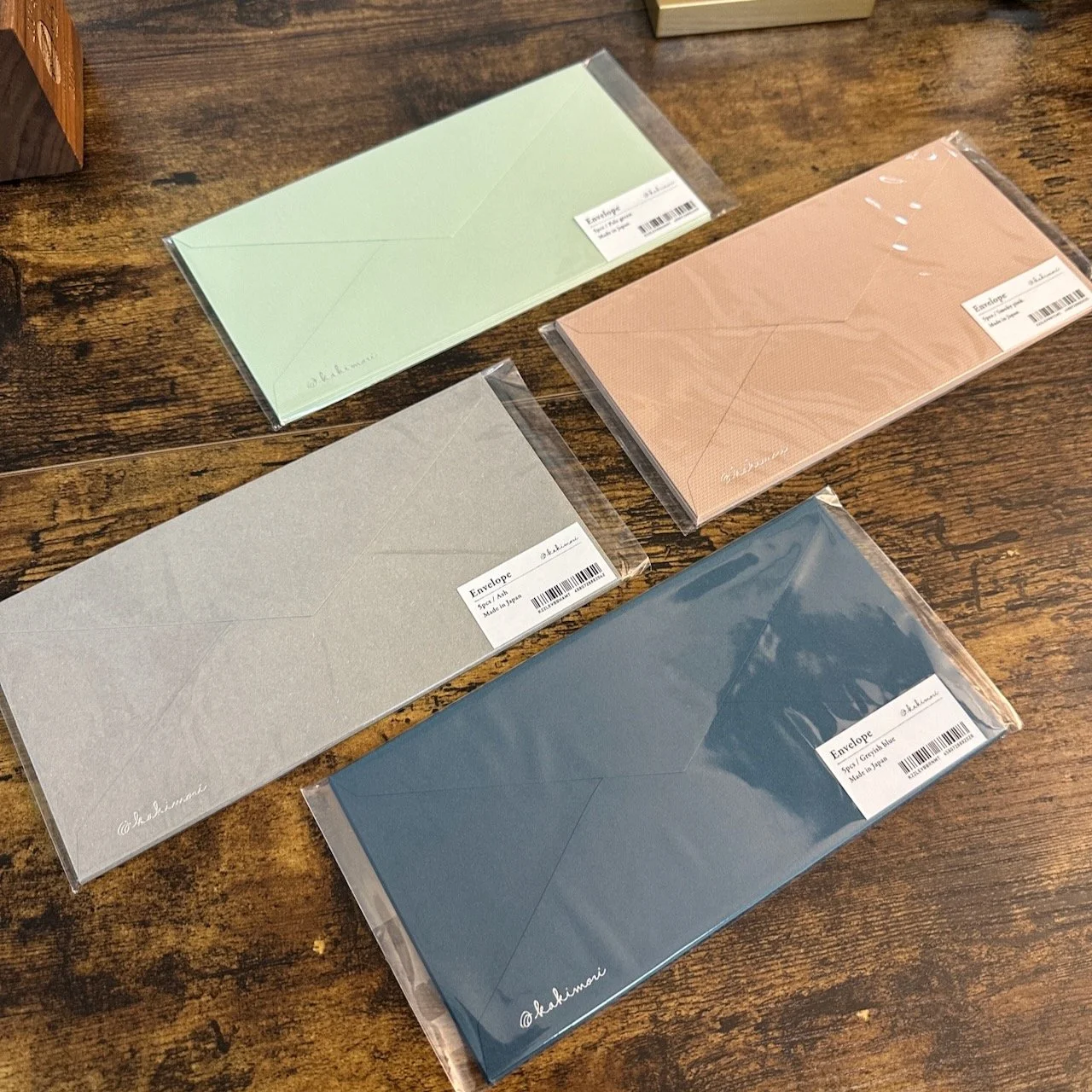 Colorful Kakimori Envelopes