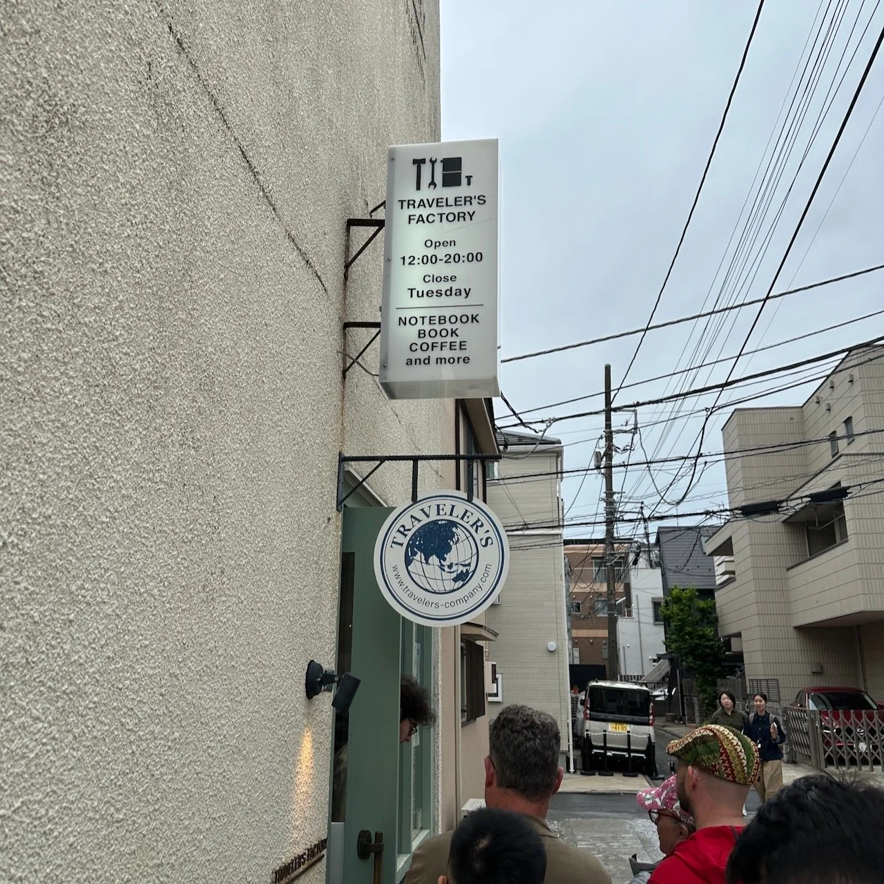 Traveler's Factory Store Exterior Signage