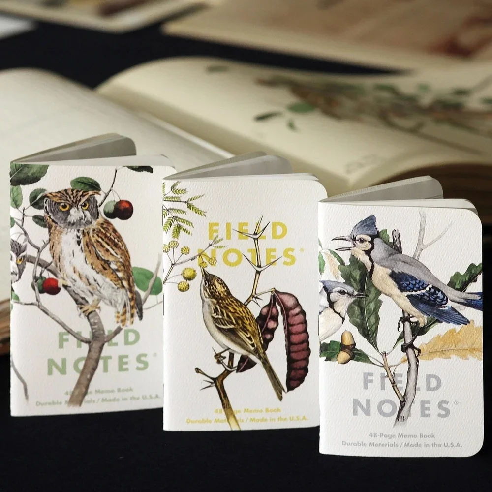 Field Notes Birds and Trees of North America Edition All Three Colors