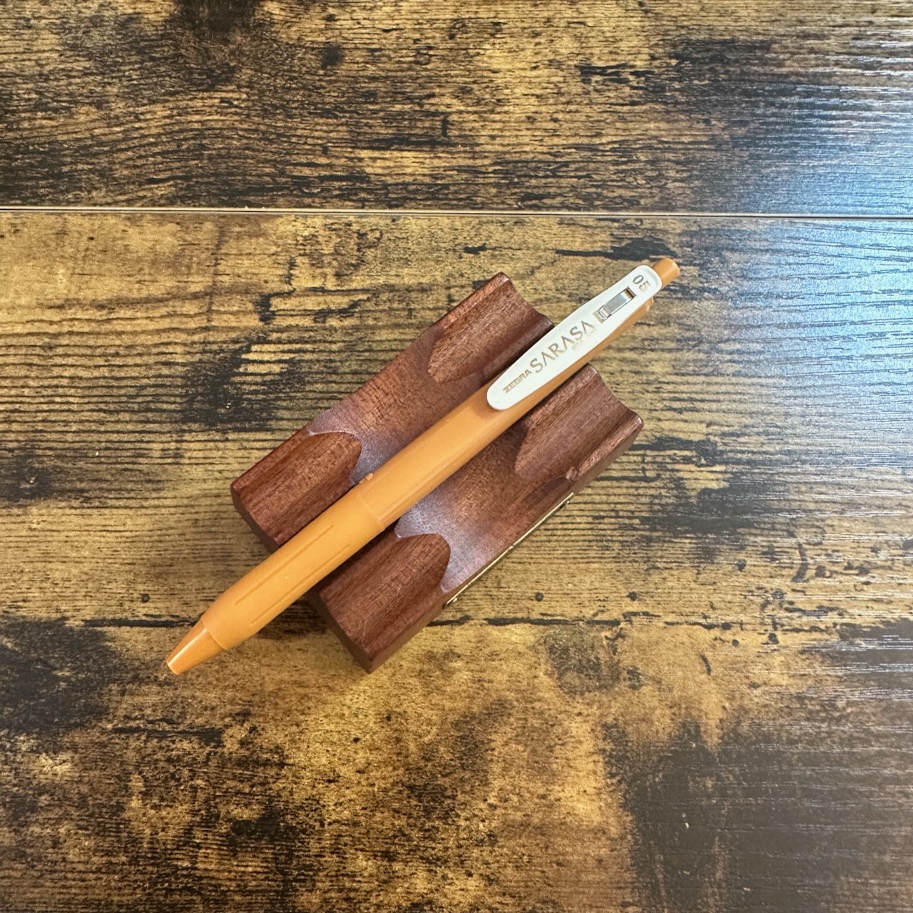 Zebra Sarasa Clip Gel Pen .5mm Camel Yellow