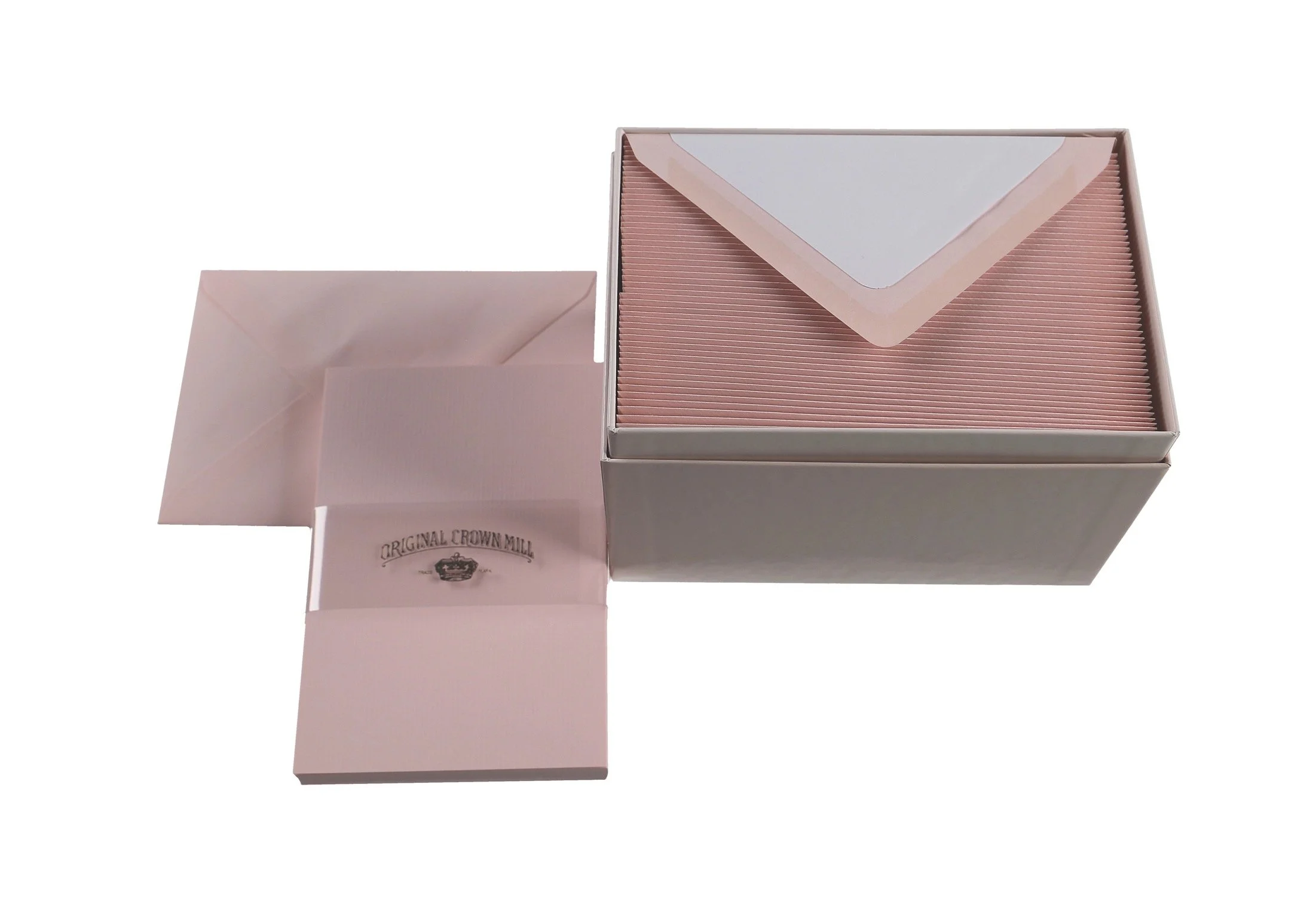 Original Crown Mill Presentation Box Notecards (Pink)