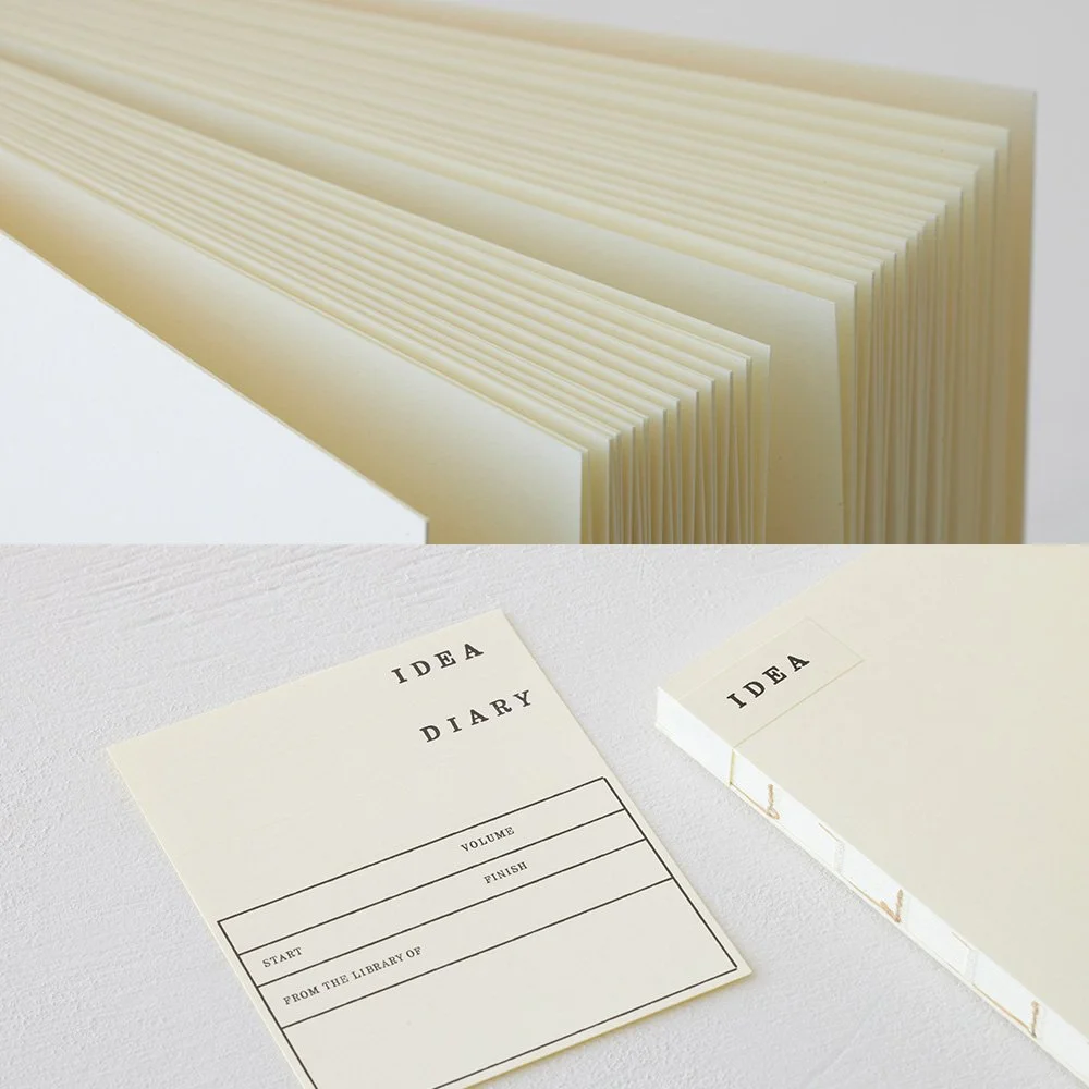 Midori MD Thick Notebook A5 Interior