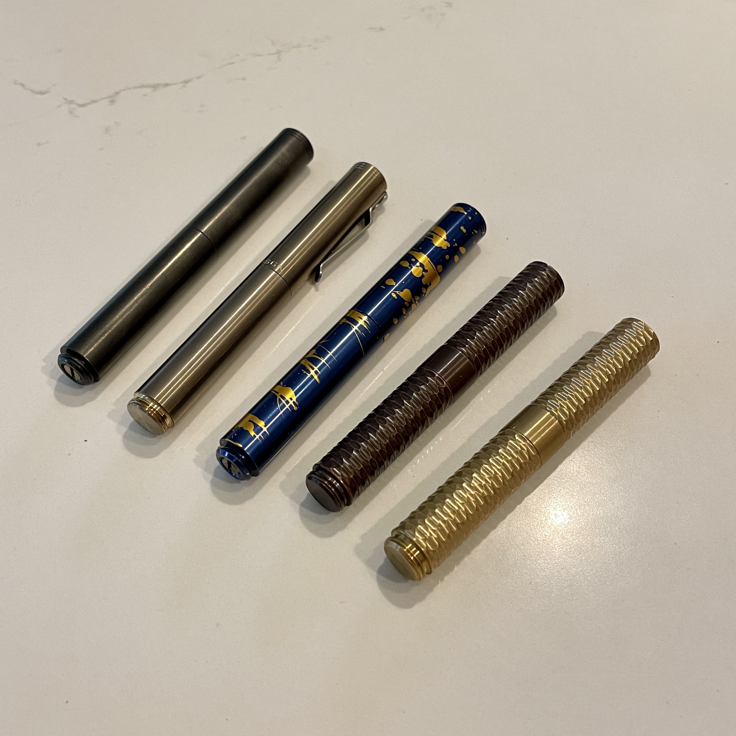In Pursuit of the Perfect Patina: The Schon DSGN Machined Pen v2