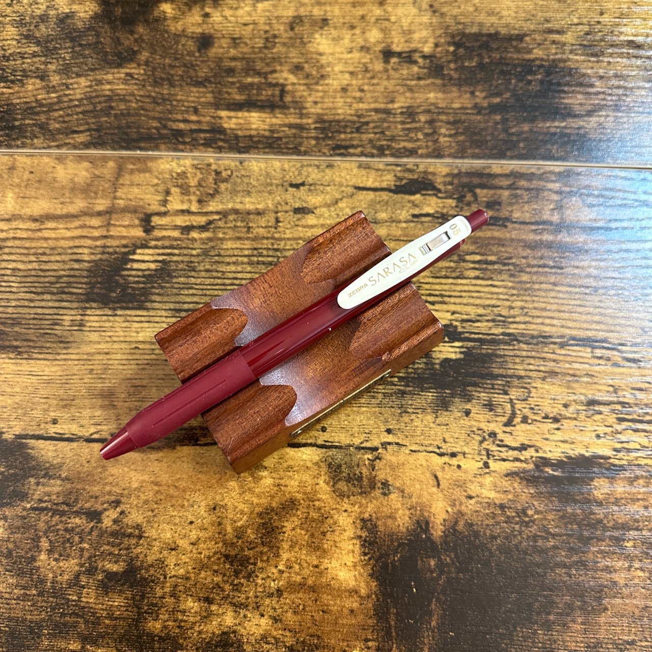 Zebra Sarasa Clip Gel Pen .5mm Red Black