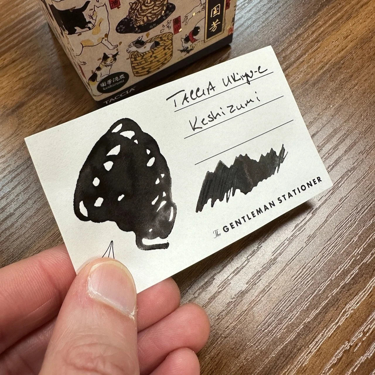 Taccia Ukiyo-e Kuniyoshi Keshizumi Swatch