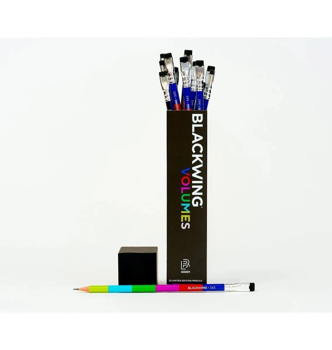 Blackwing Volume 343 Pencils in Box Showing Ferrule