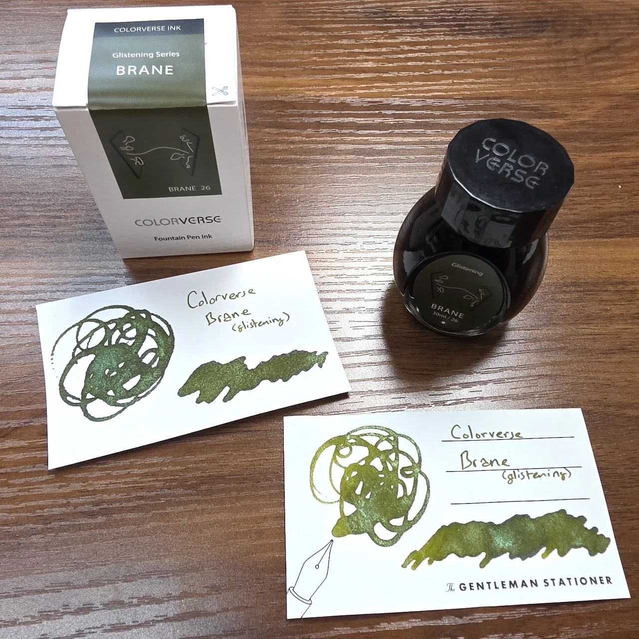 Colorverse Brane bottle and Swatch