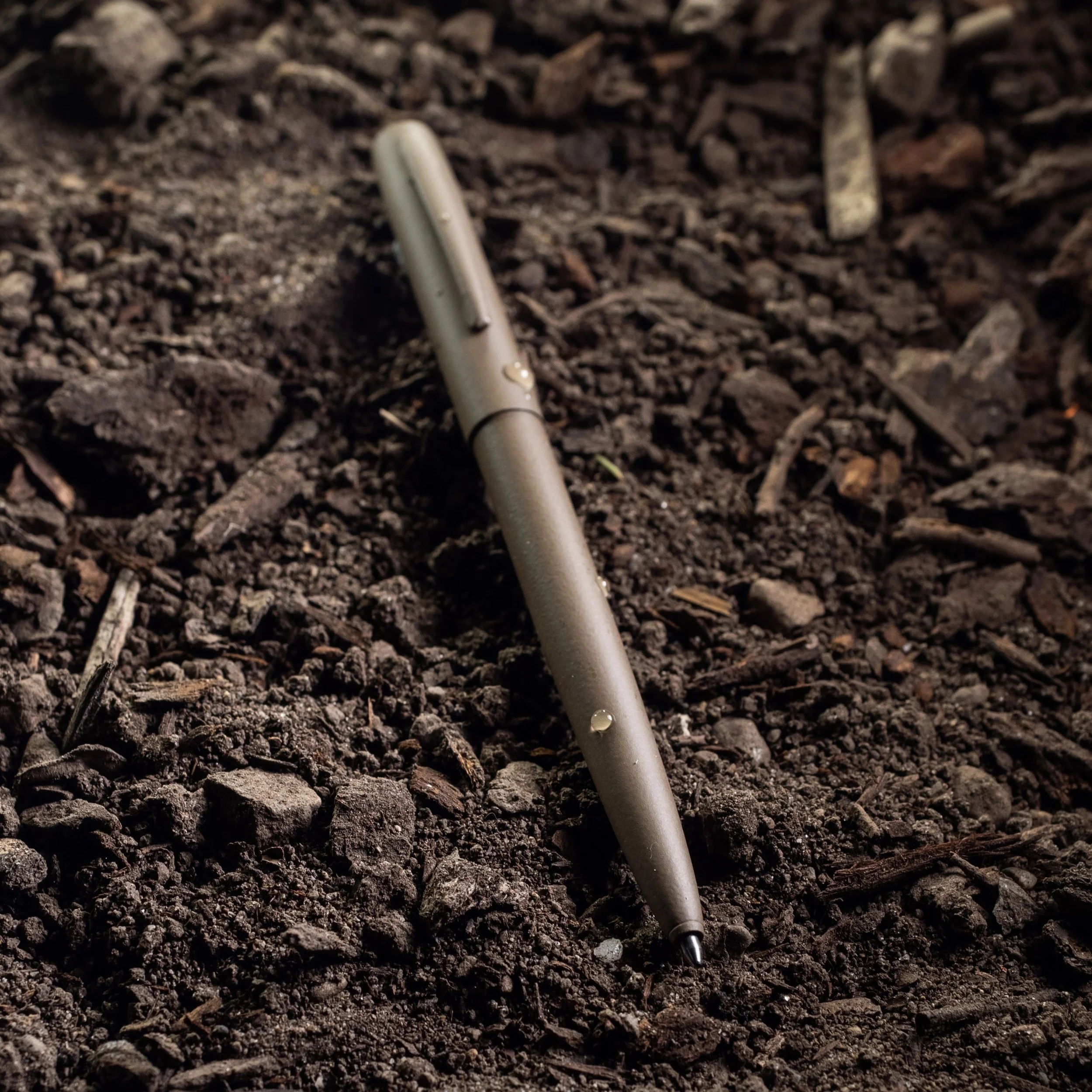 Rite in the Rain Clicker Pen Dark Tan