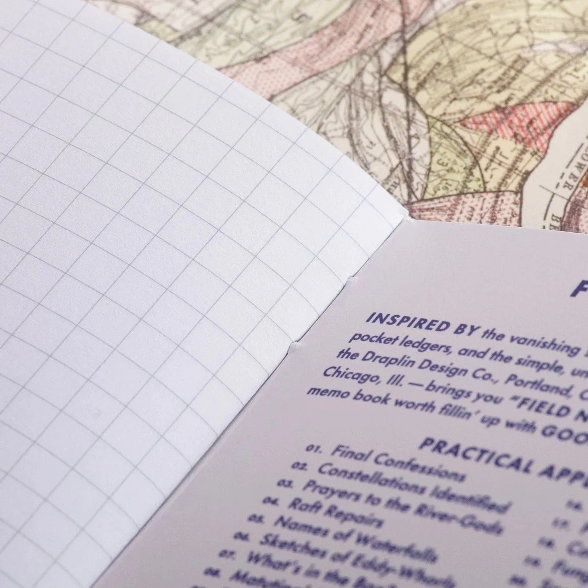Field Notes Is a River Alive Grid Paper