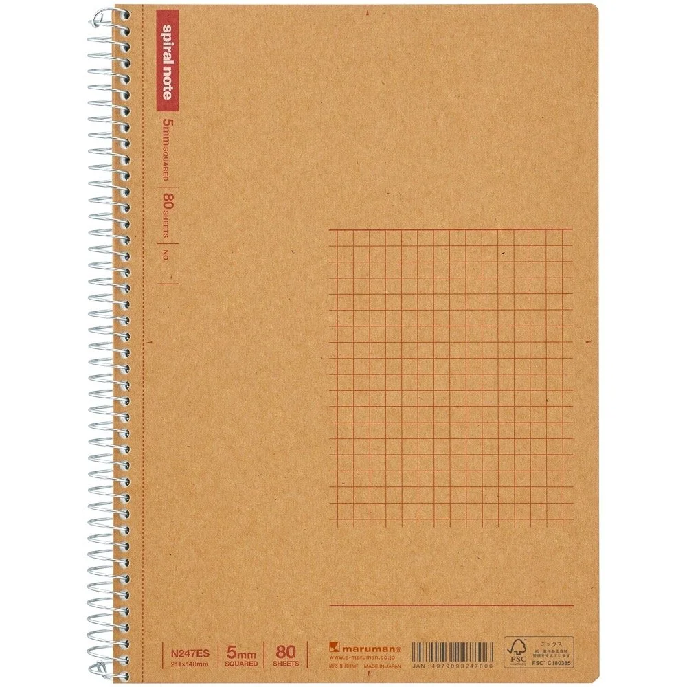 Maruman Basic Notebook A5 .5mm Grid