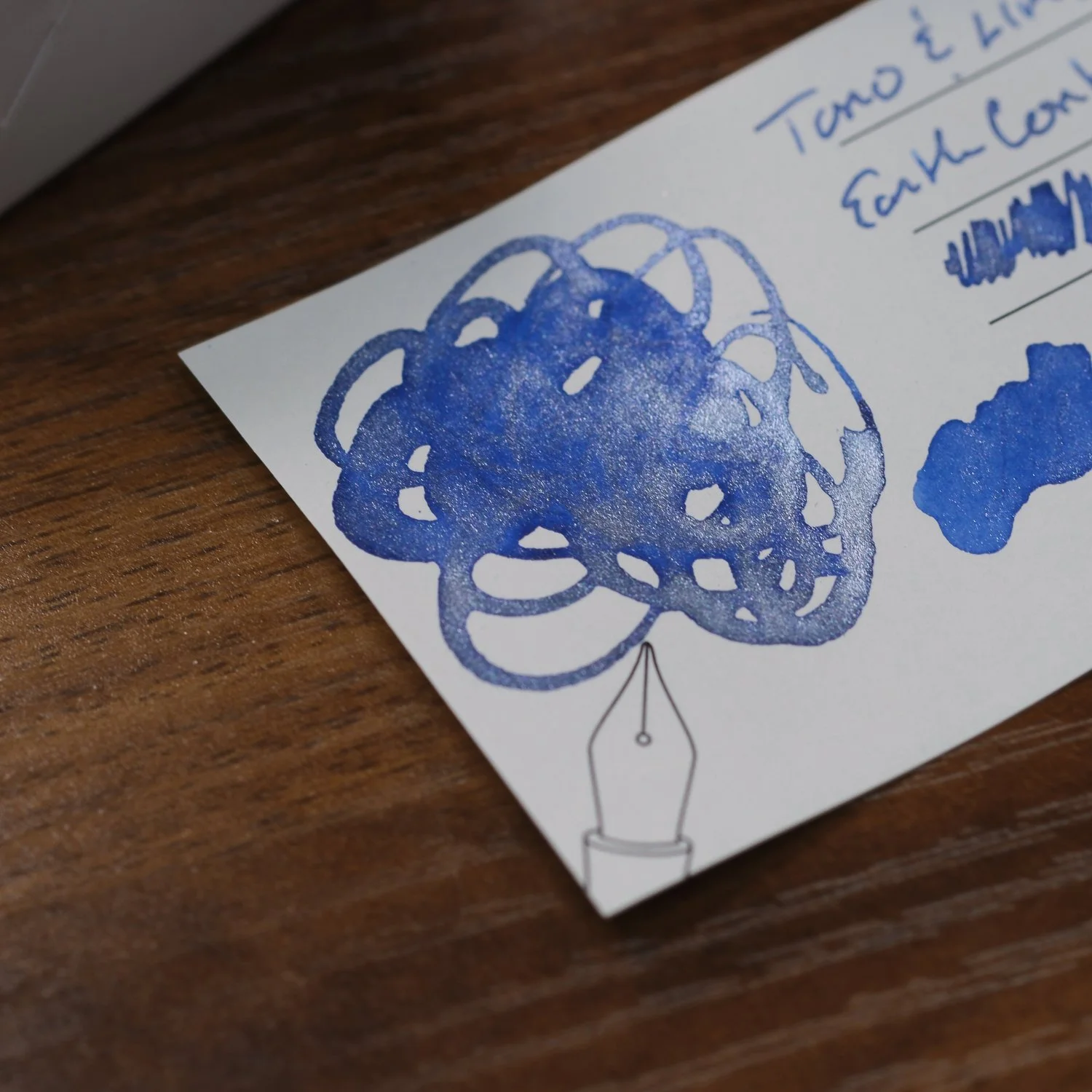 Tono & Lims Earth Contact Line No. 027 Sodalite Swatch