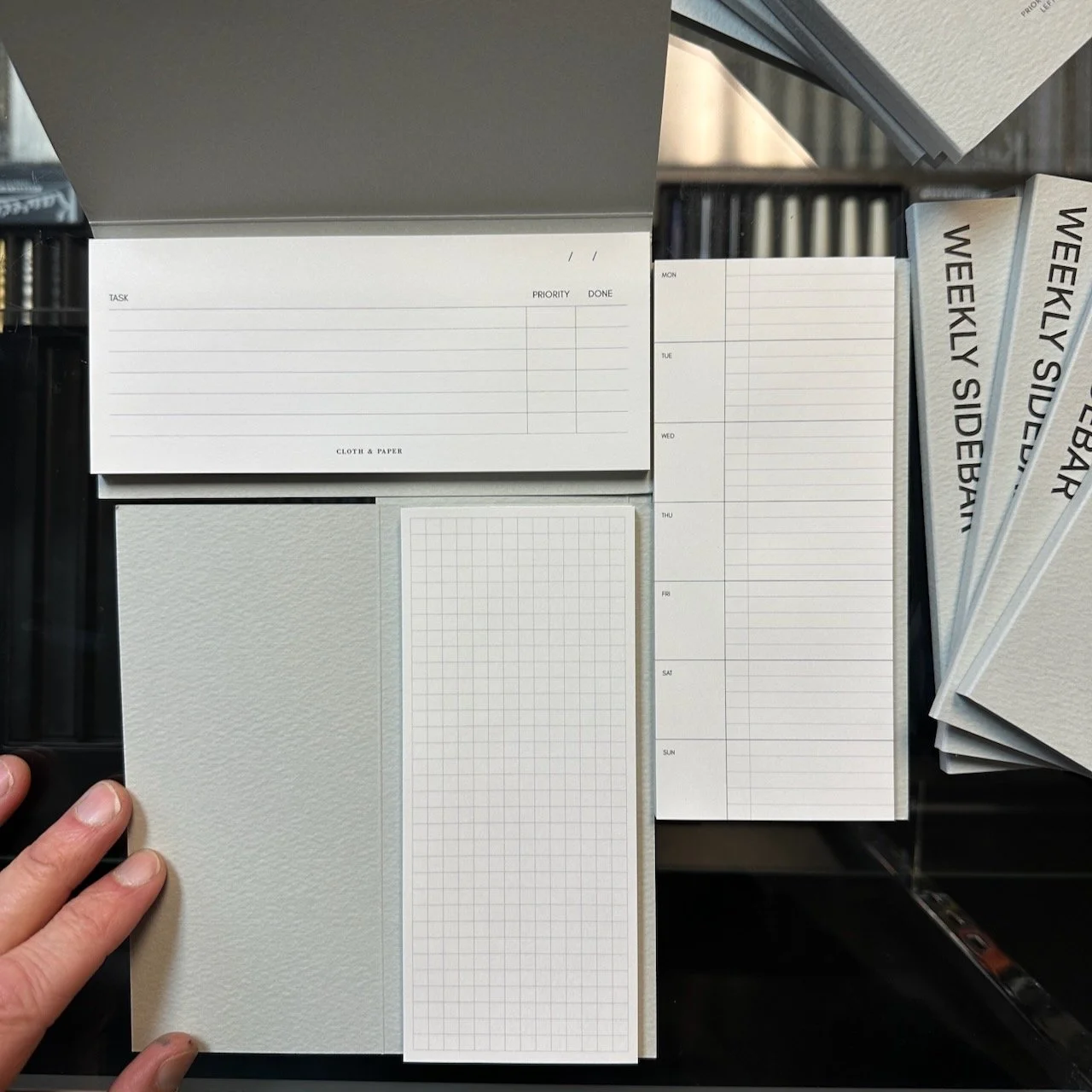 Cloth & Paper Sidebar Sticky Notes Overhead