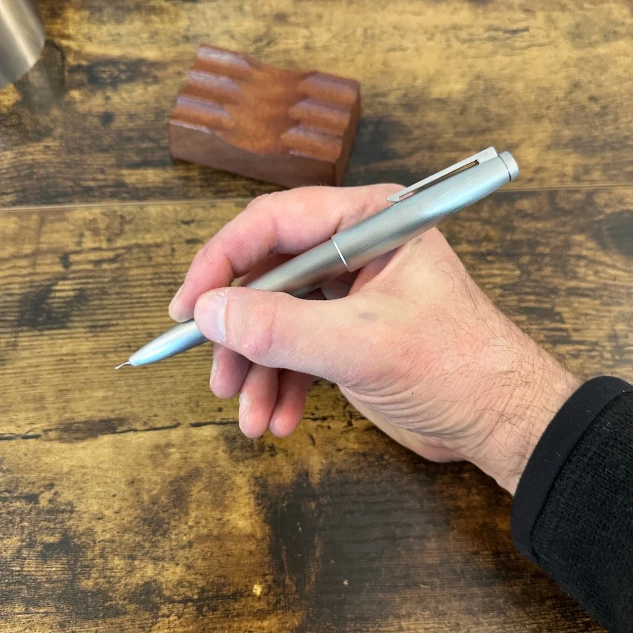 Lamy 2000 Stainless Steel Fountain Pen (Posted)