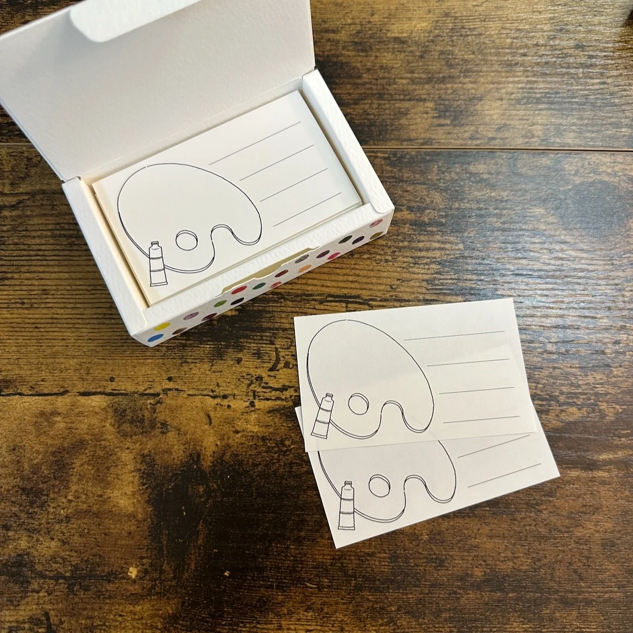 Iroful Ink Cards Layout