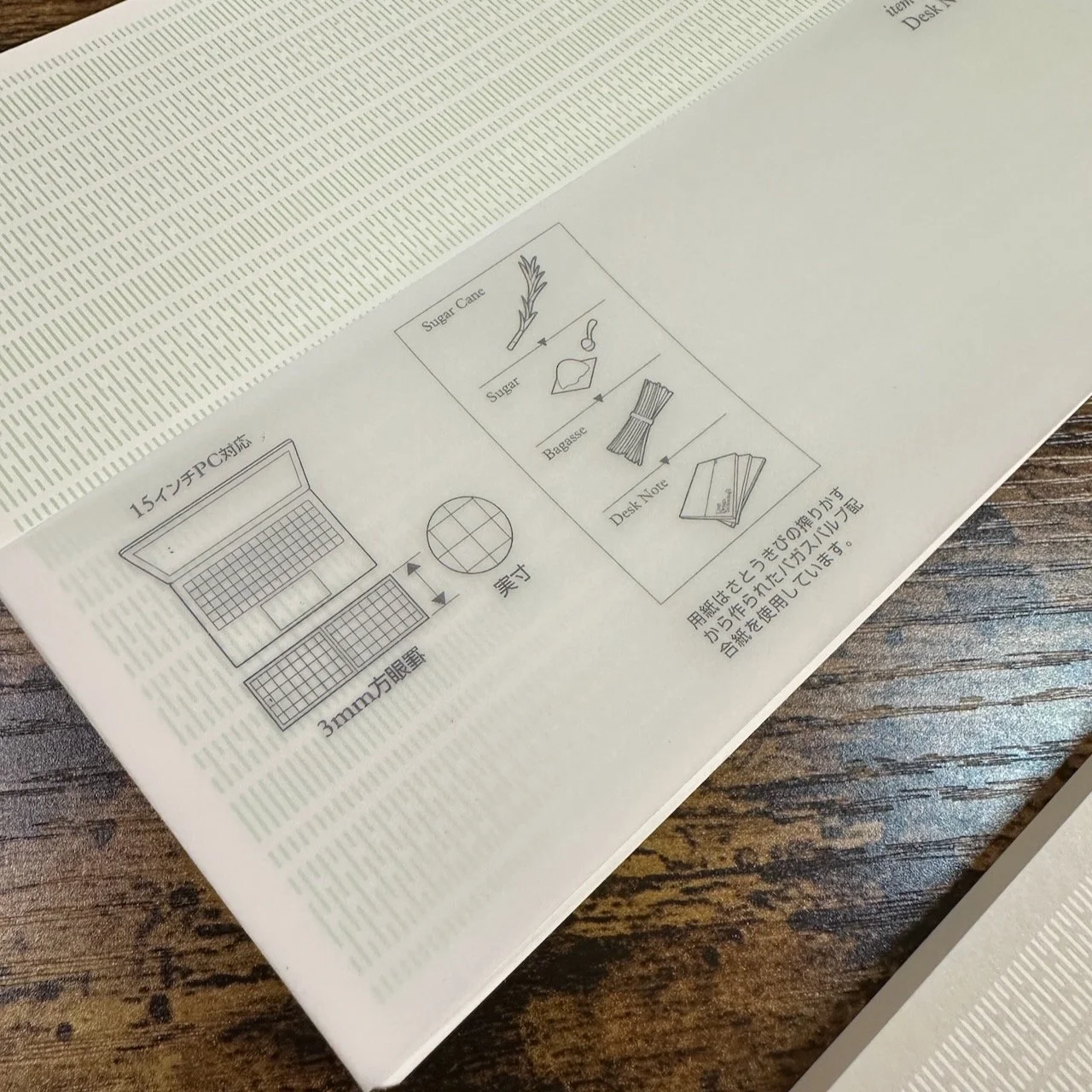 CDT Desk Note Bagasse Paper