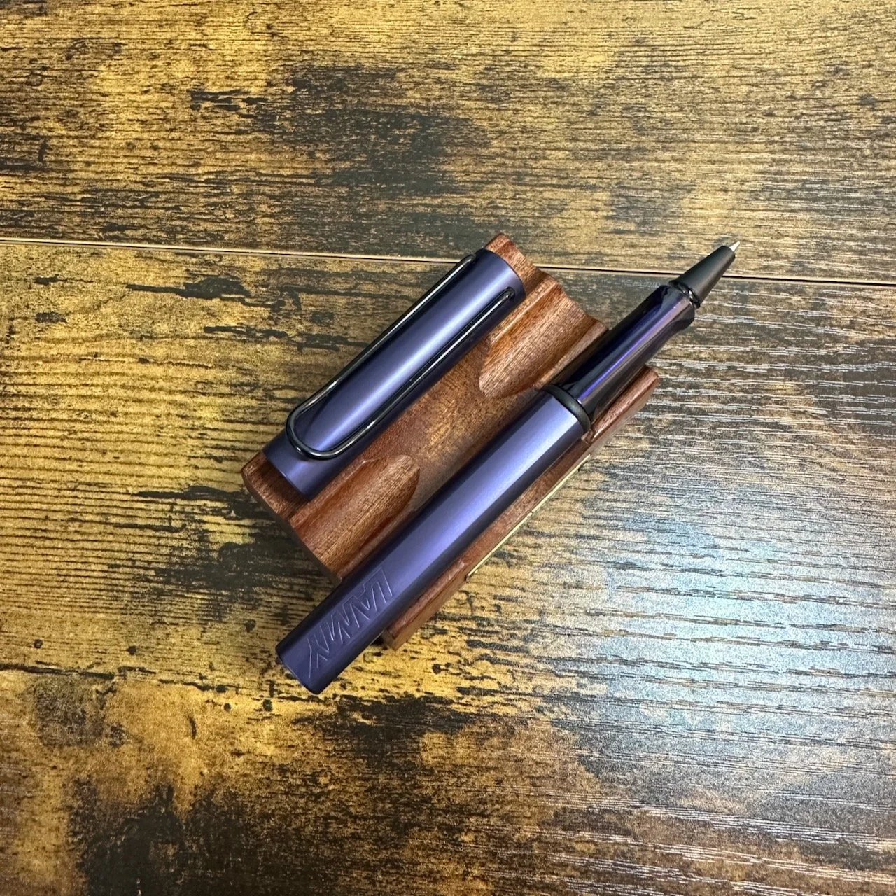 Lamy AL-Star Dark Dusk Rollerball Uncapped
