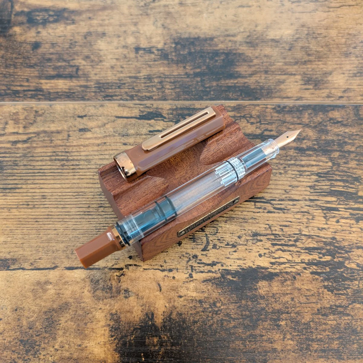 TWSBI ECO Espresso Bronze Fountain Pen (Uncapped)