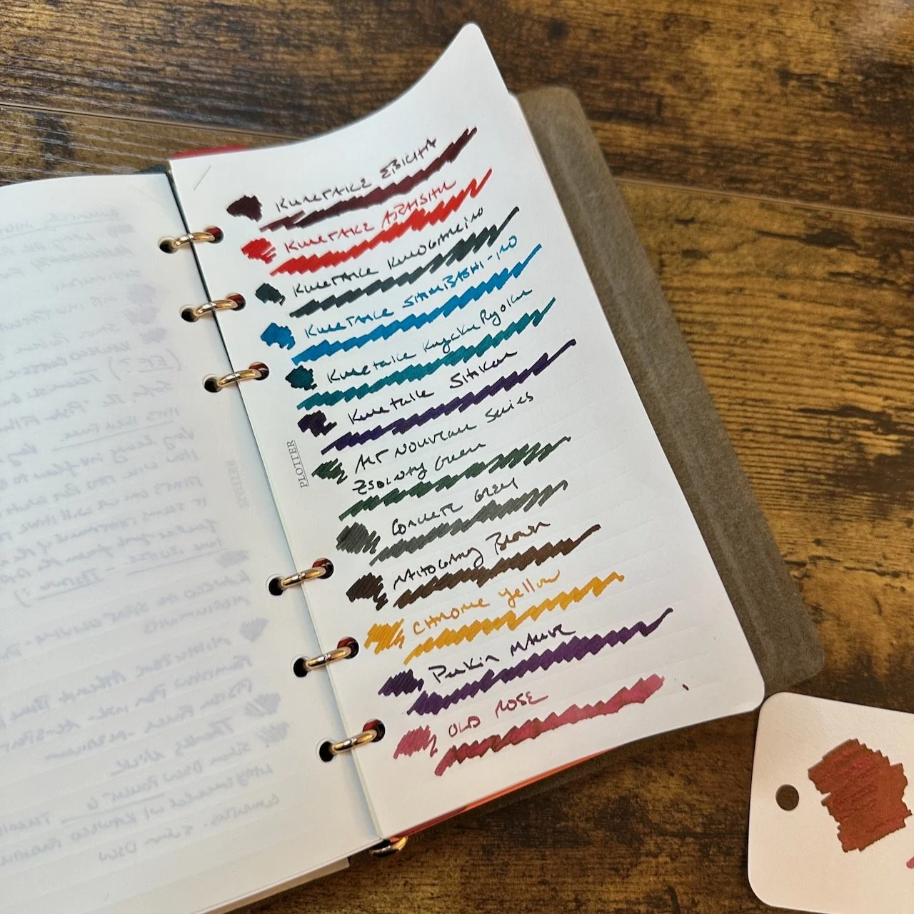 Kuretake Art Nouveau Ink comparisons